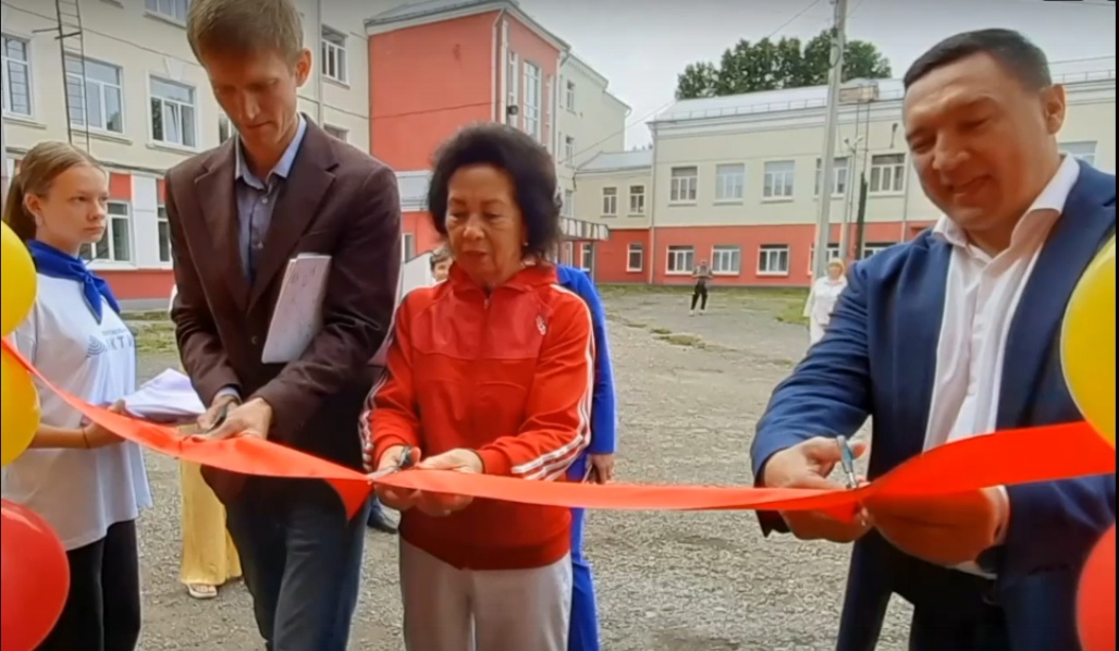 Открытие зала Самбо.